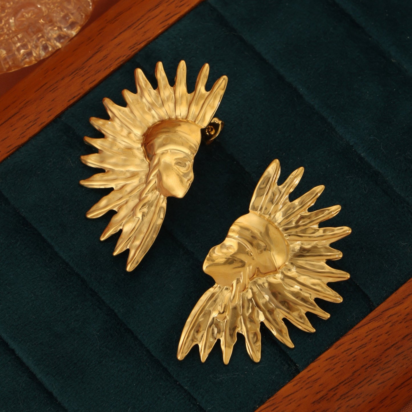 Gold-Plated Earrings