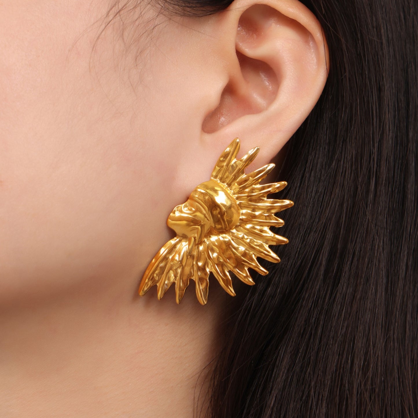 Gold-Plated Earrings