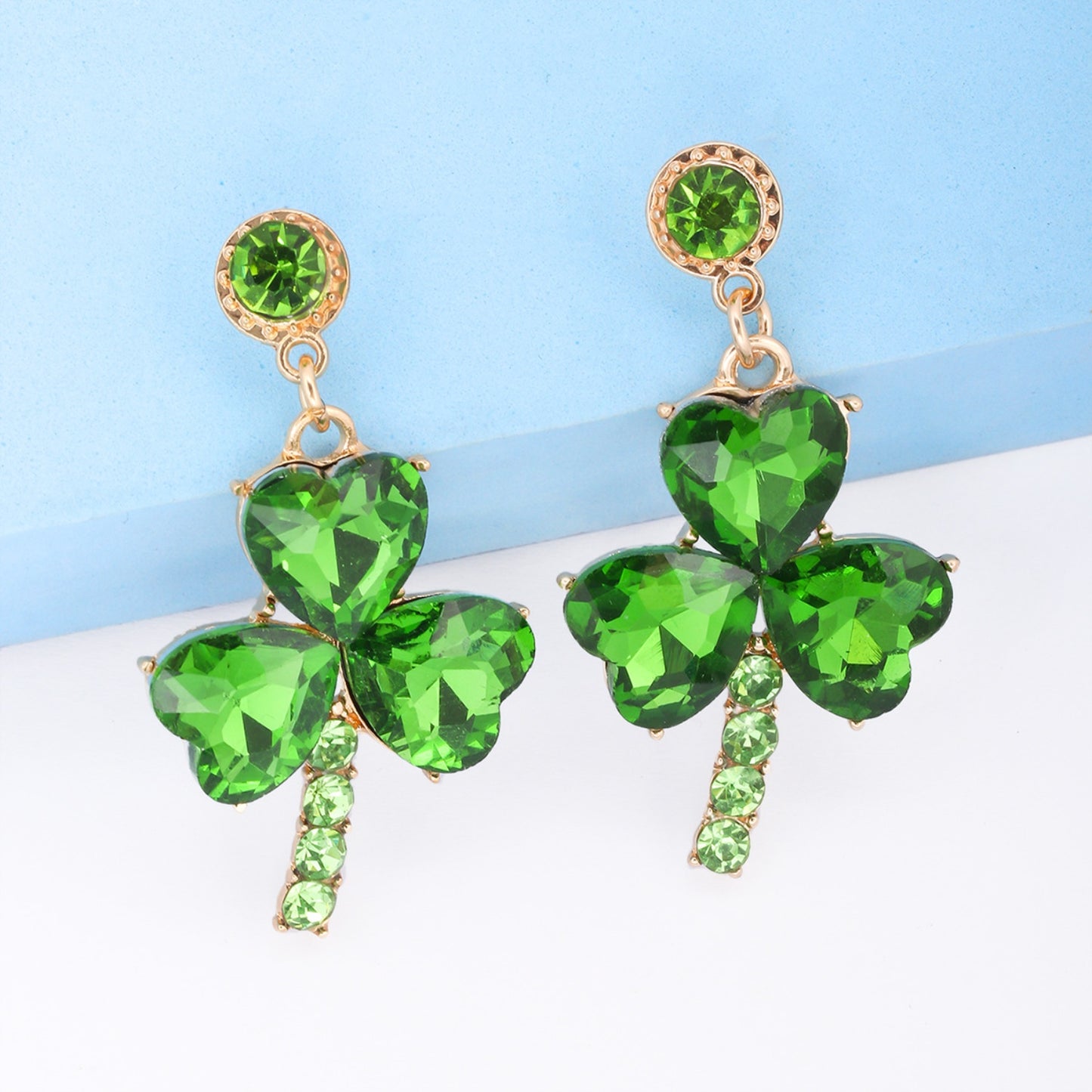 Rhinestone Dangle Earrings