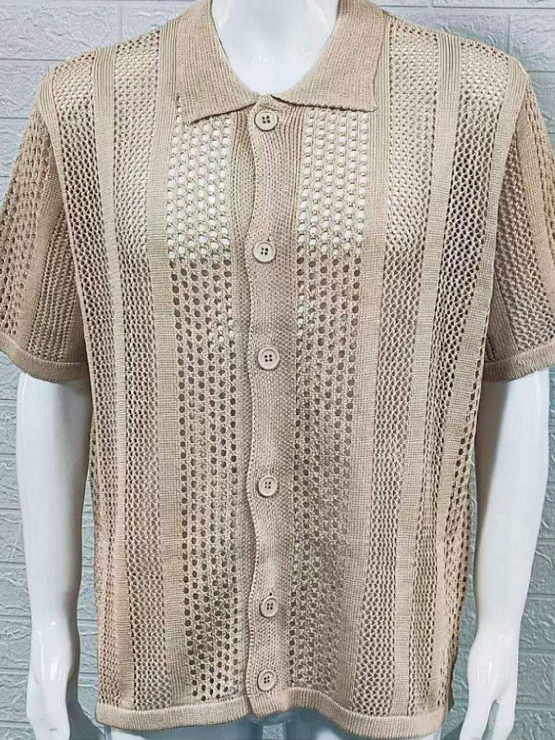Men's Button Down Collared Shirt