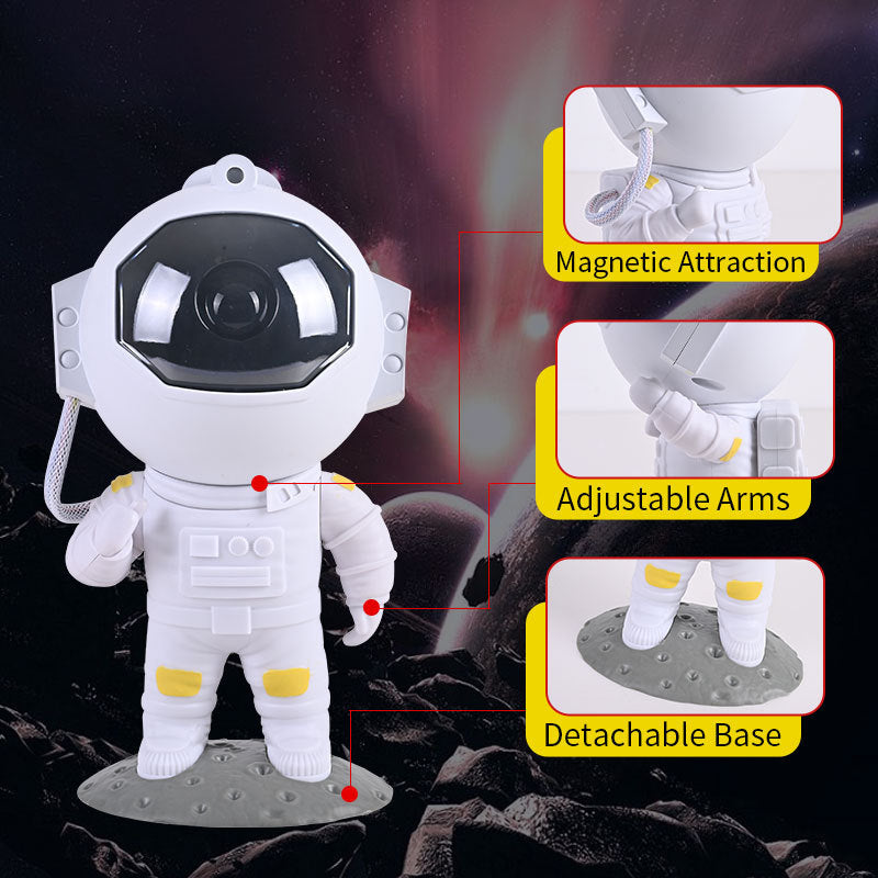 Galaxy Star Astronaut Projector LED Night Light