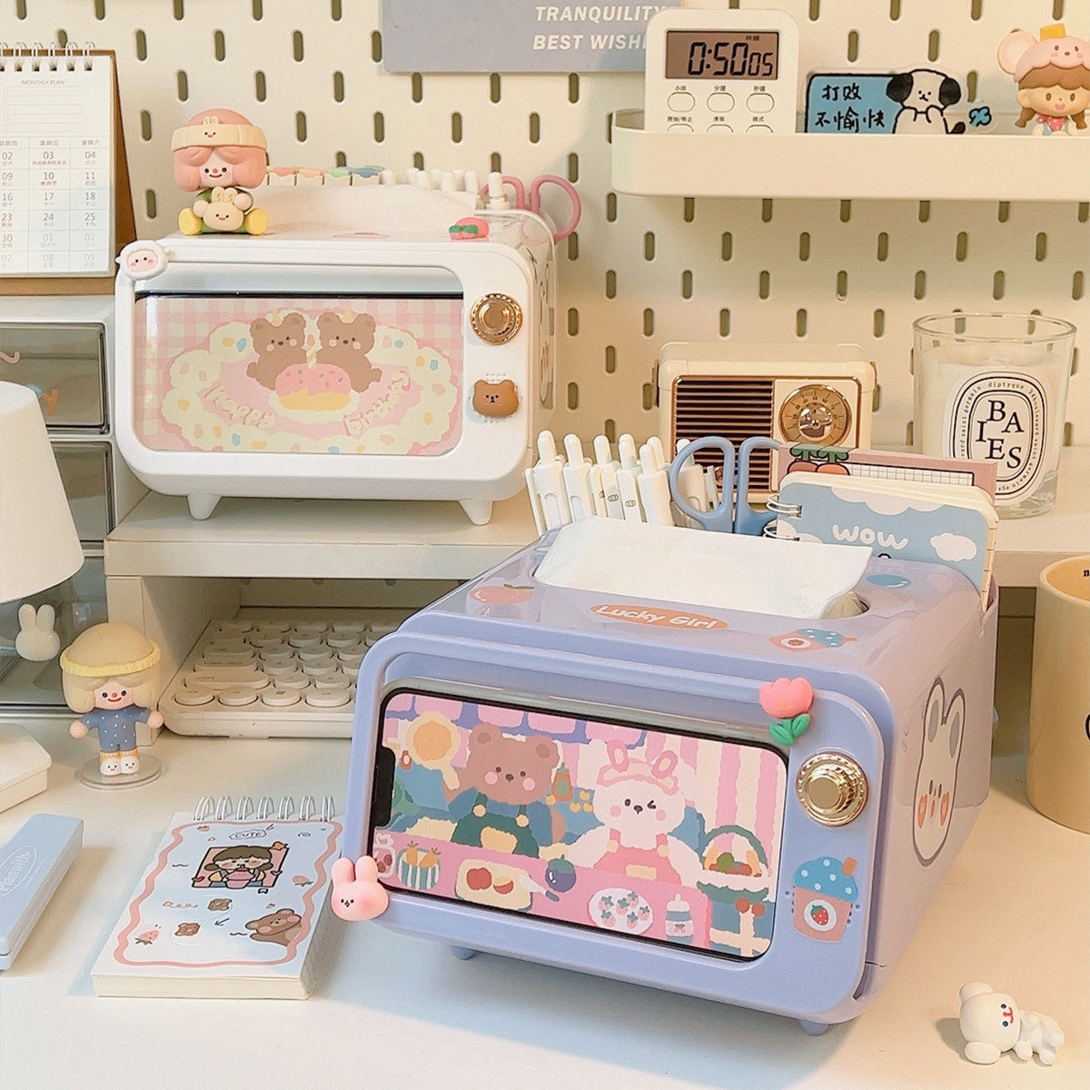 Desktop Tissue Box