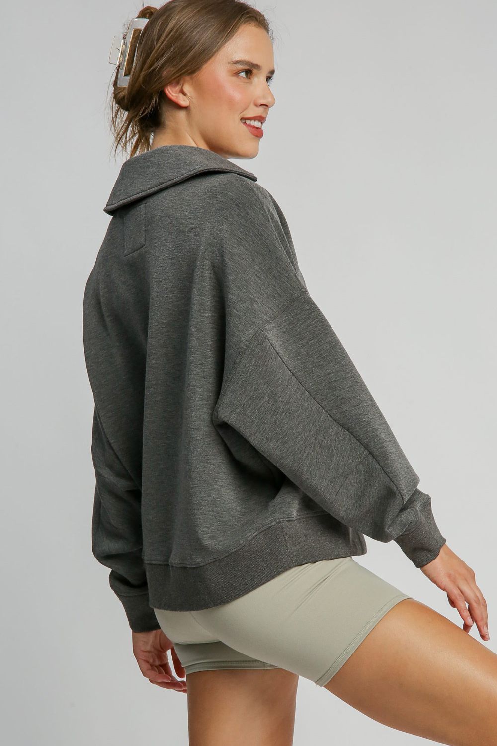Johnny Collar Sweatshirt