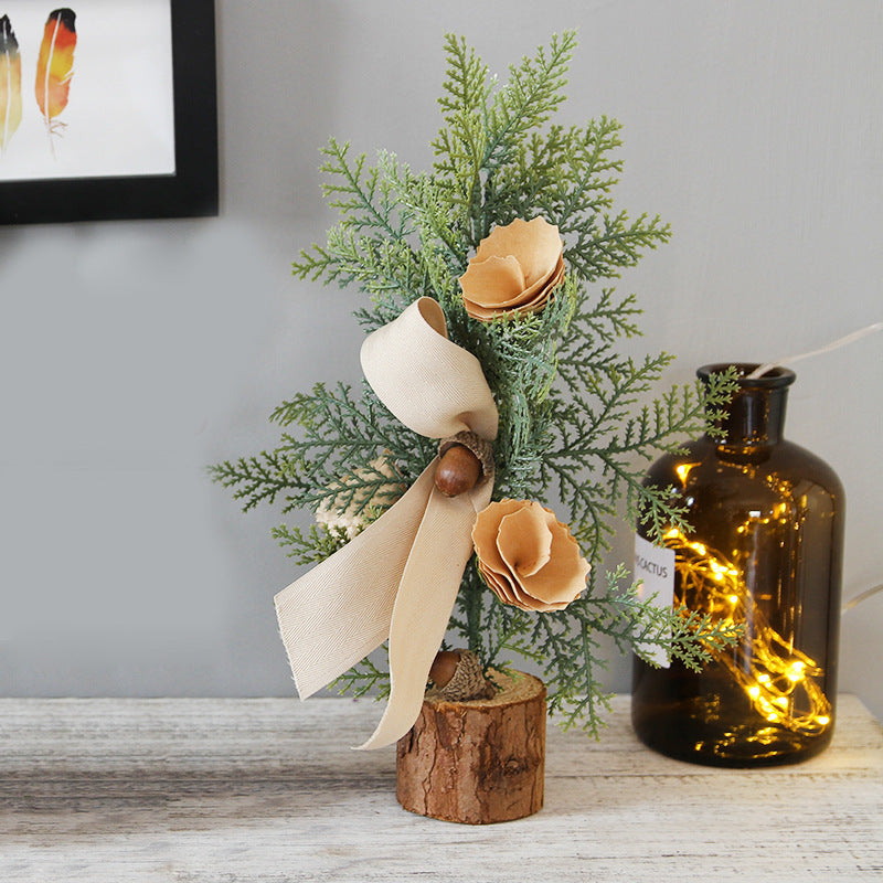 Wrought Iron Christmas Tree Decor