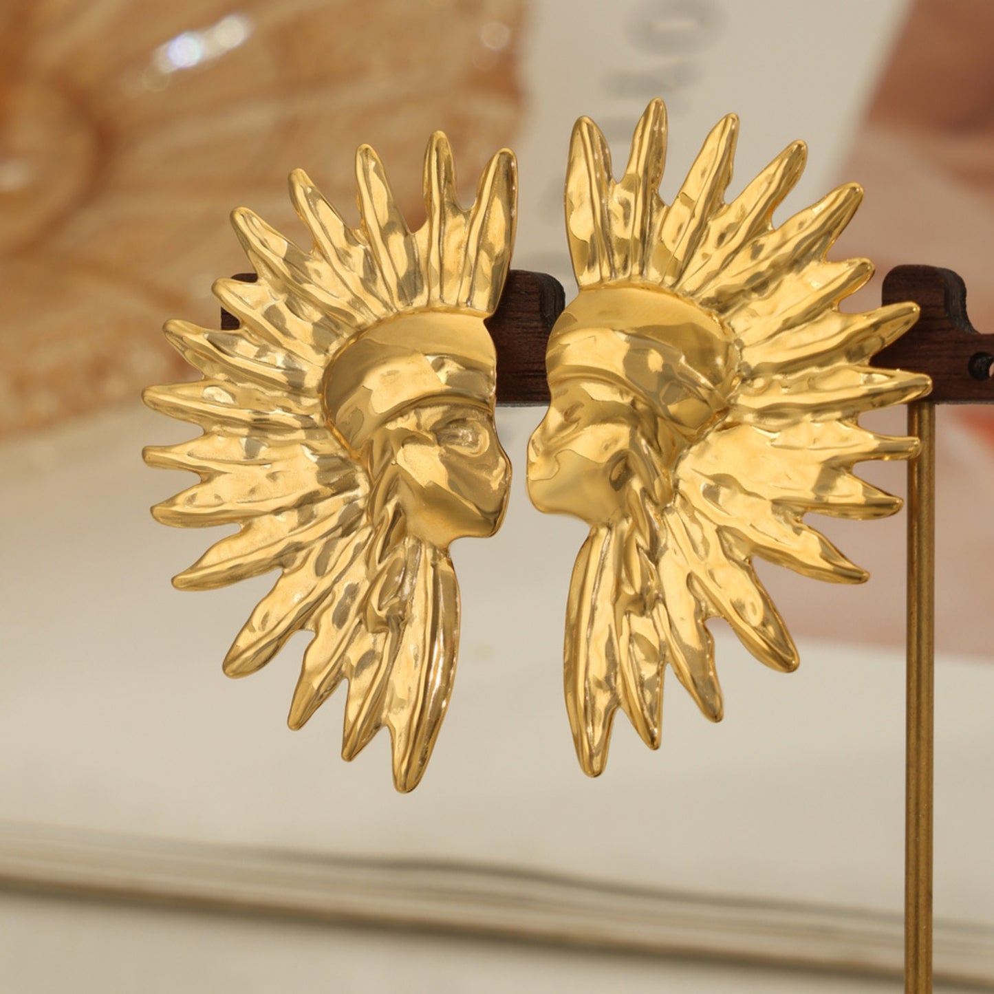 Gold-Plated Earrings