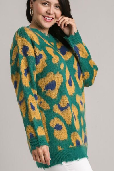 Umgee Leopard Sweater