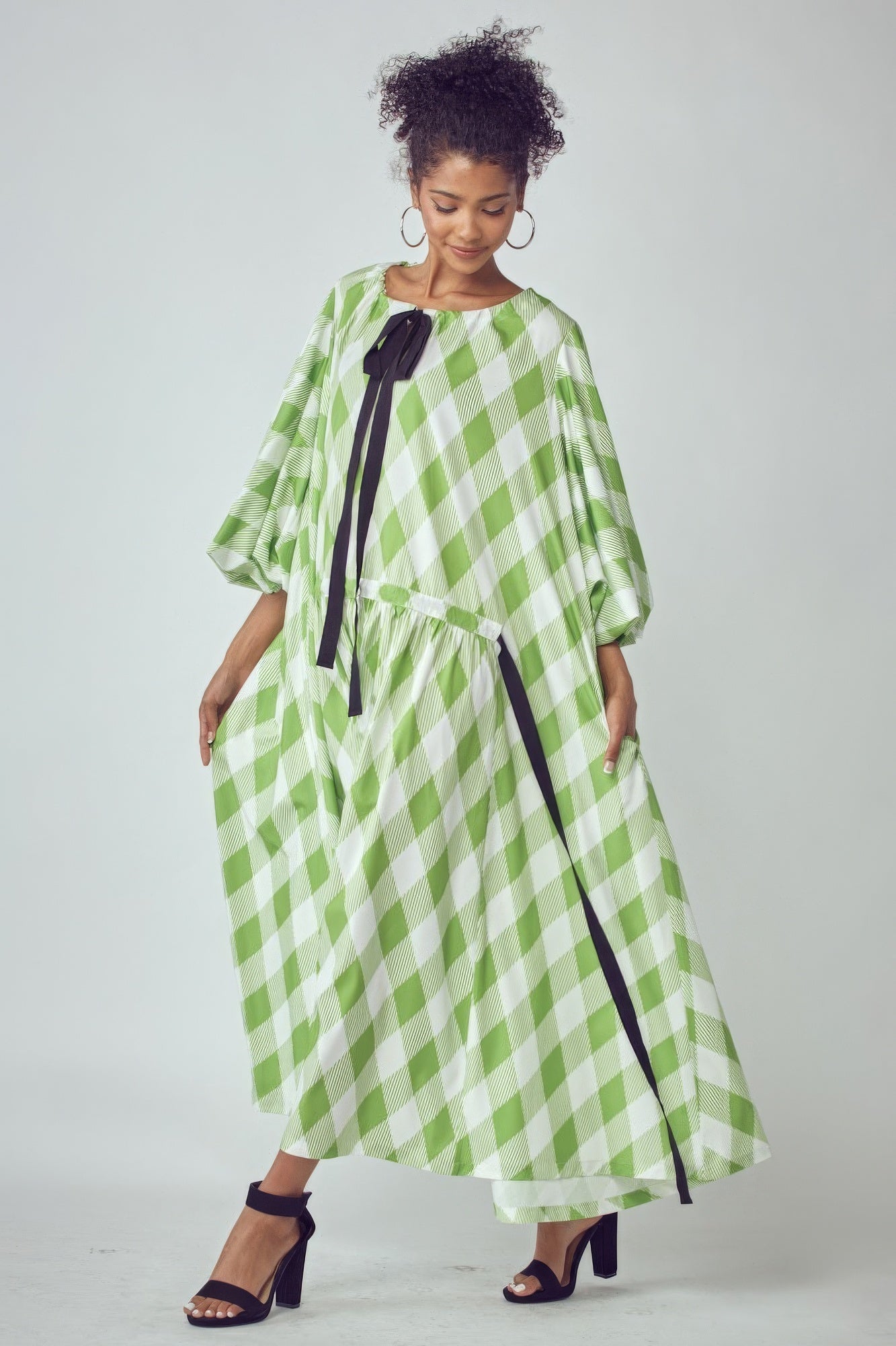 Green Pocket Dress