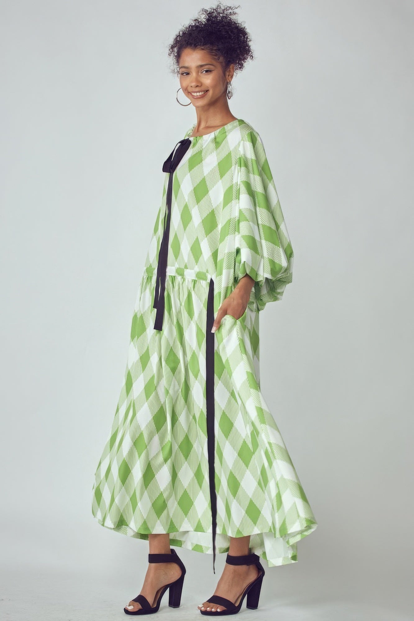 Green Pocket Dress