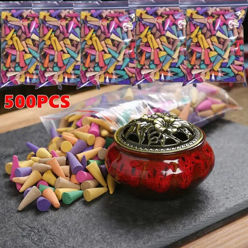 Colorful Incense Cones