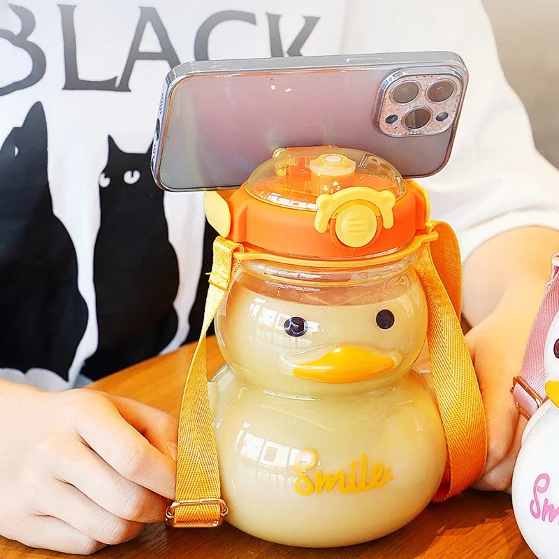 Duck Shaped Water Bottle