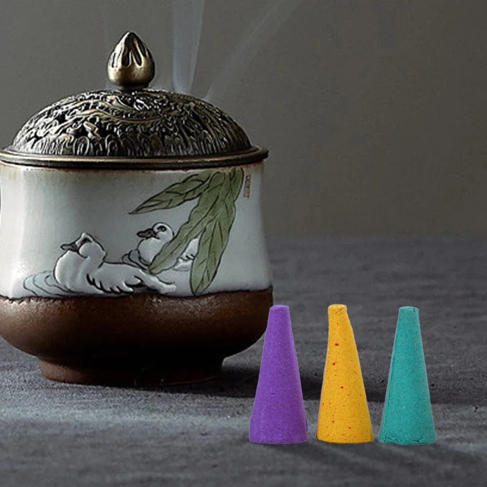 Colorful Incense Cones