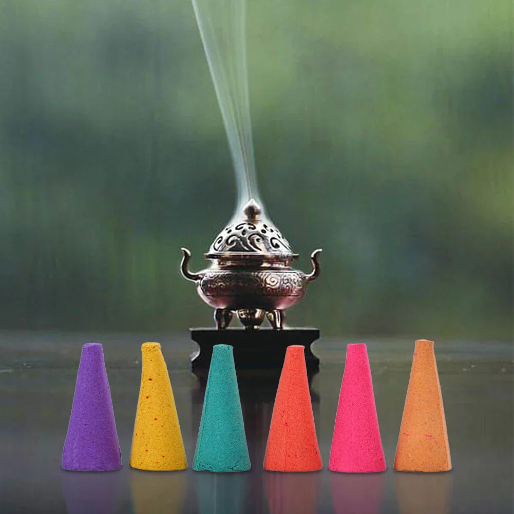 Colorful Incense Cones