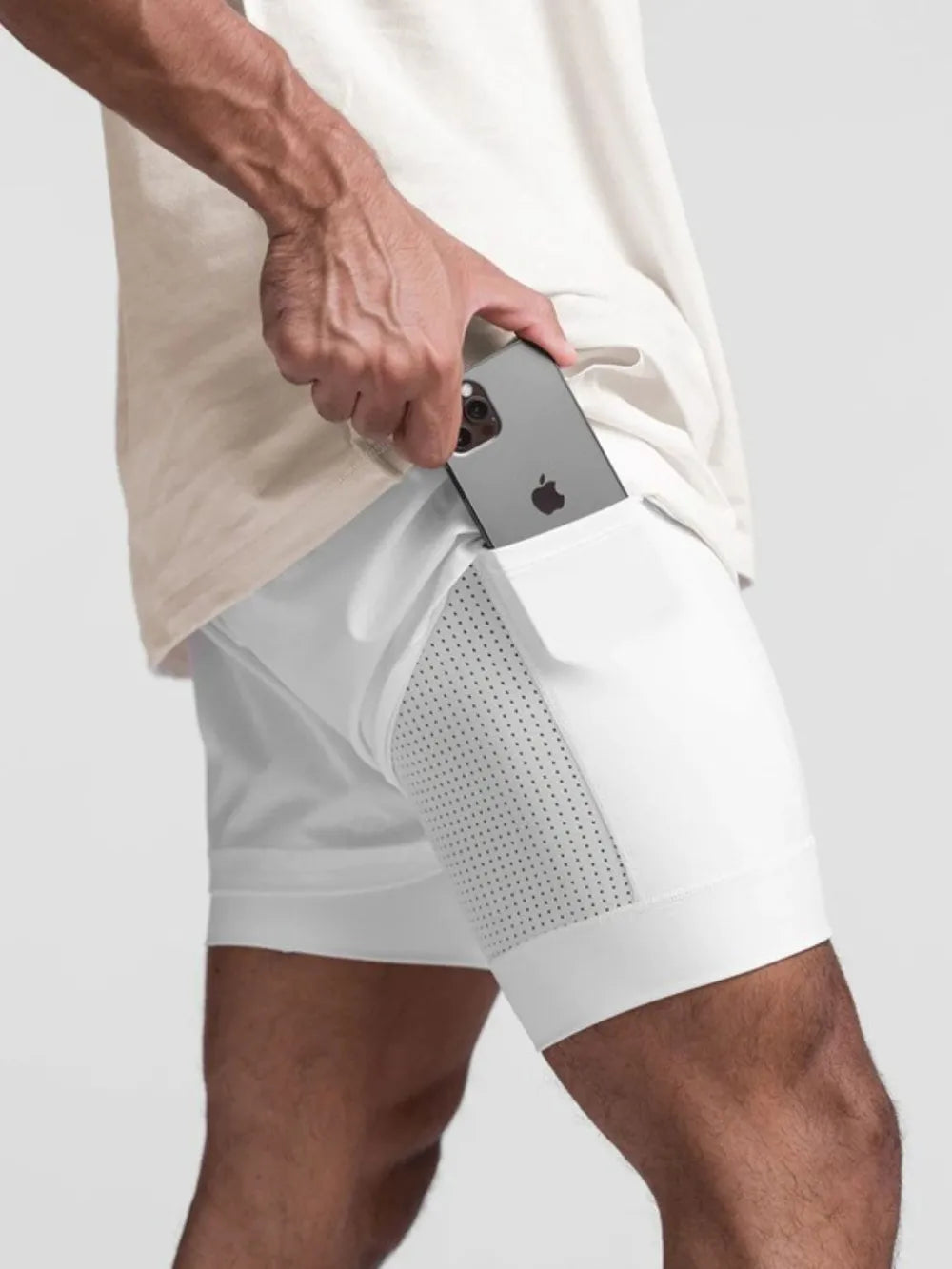 Men's Drawstring Athletic Shorts