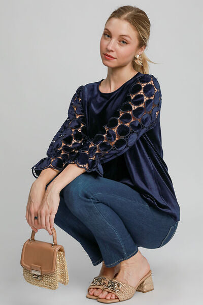 Umgee Polka Dot Top