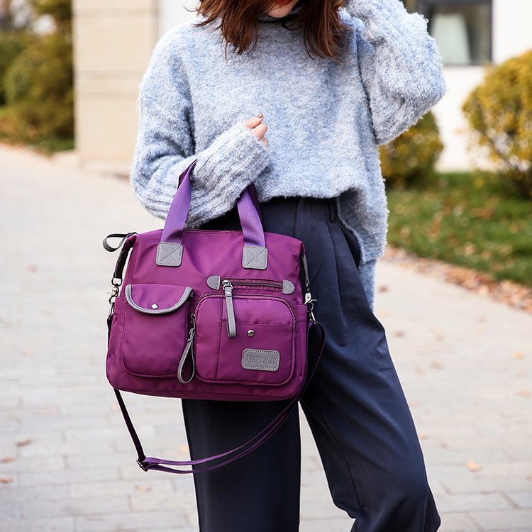 Multi-pocket Shoulder Bag For Women