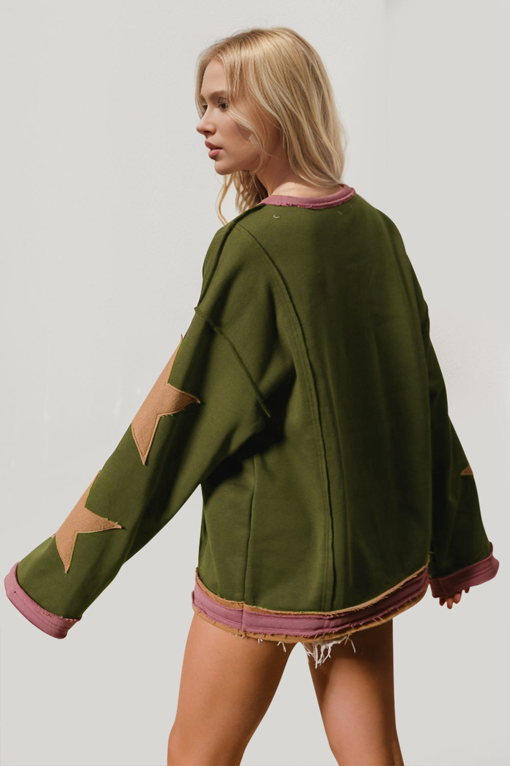 Star Patch Sweatshirt