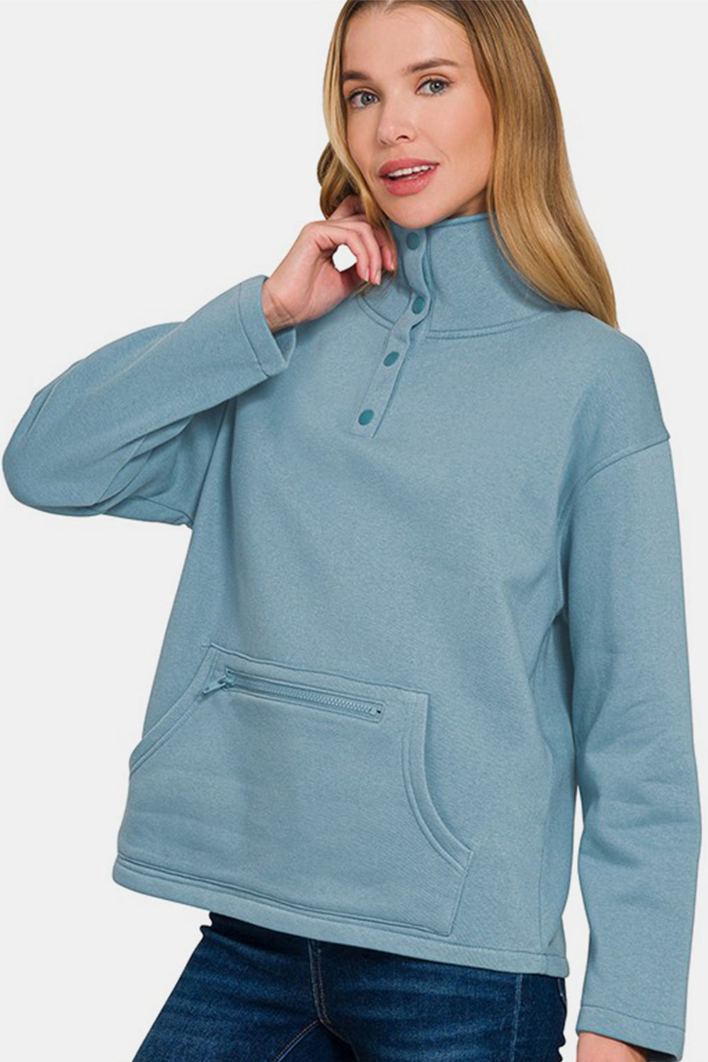 Zenana Fleece Sweatshirt