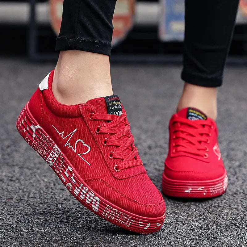 Round Lace Up Sneakers