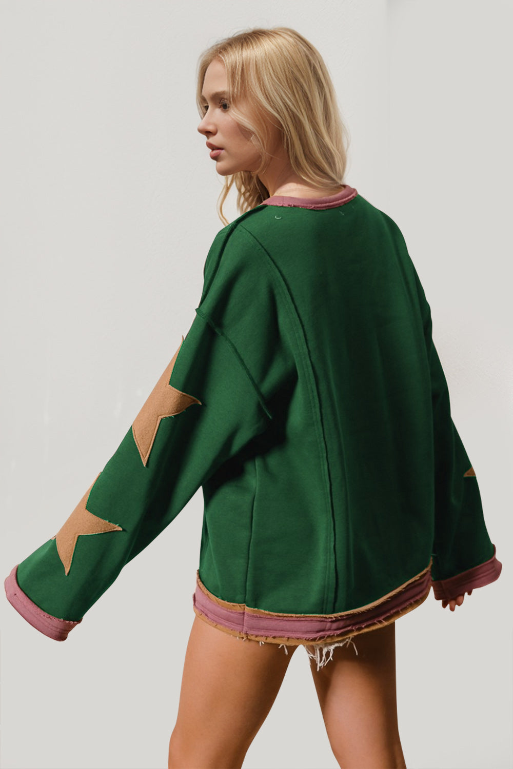 Star Patch Sweatshirt