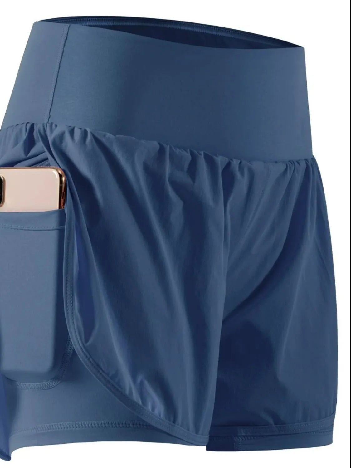 High Rise Active Shorts Women