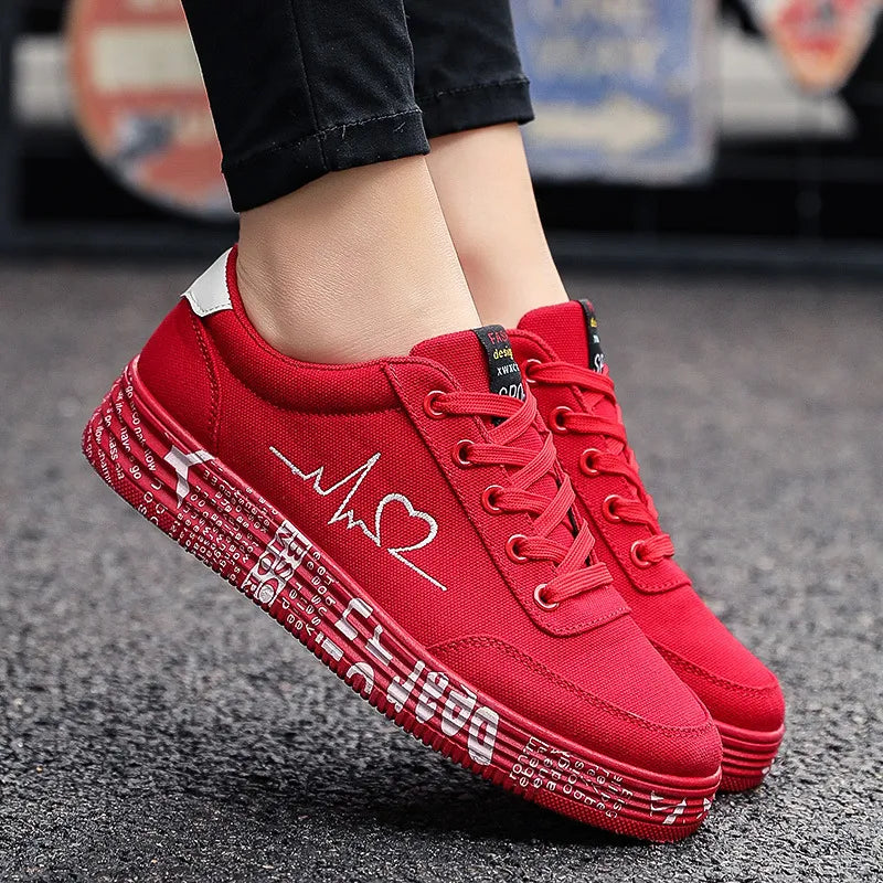 Round Lace Up Sneakers