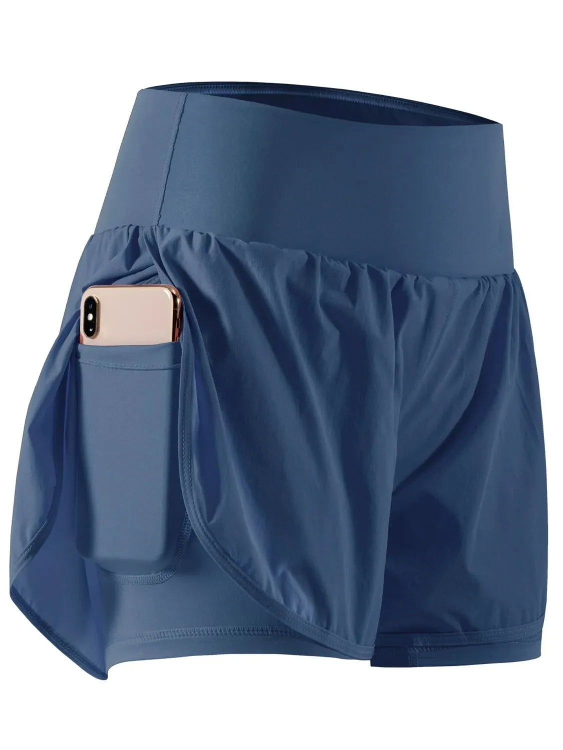 High Rise Active Shorts Women