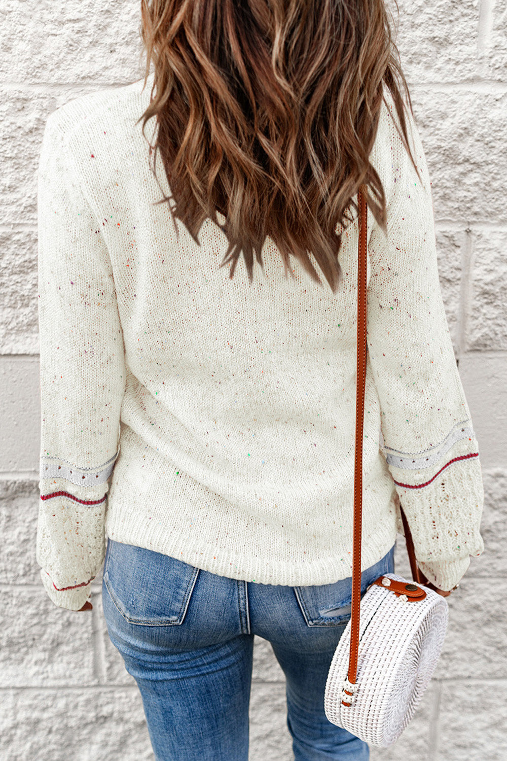 Round Neck Long Sleeve Sweater