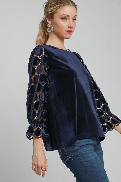 Umgee Polka Dot Top