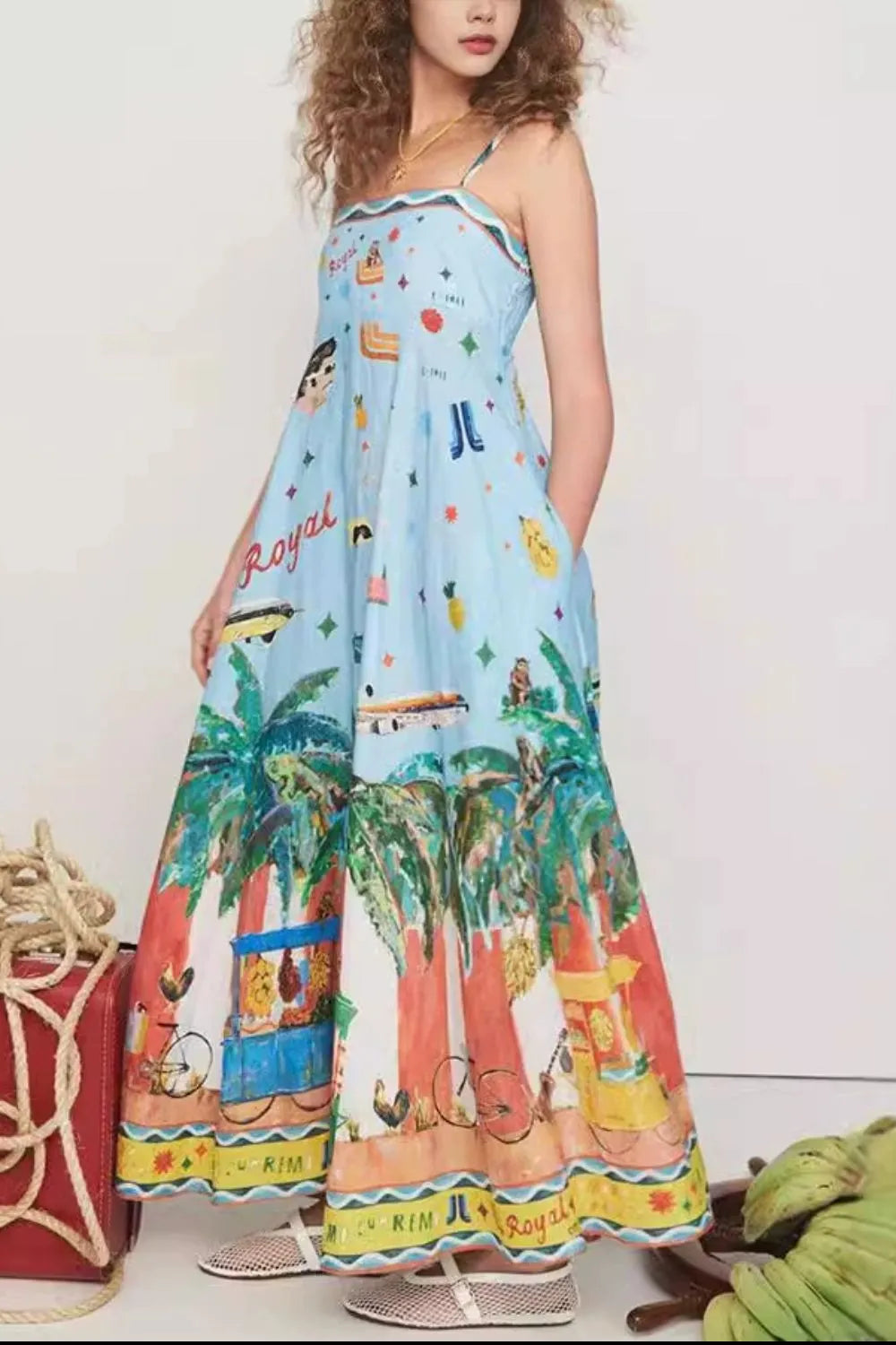 Maxi Dress with Pockets