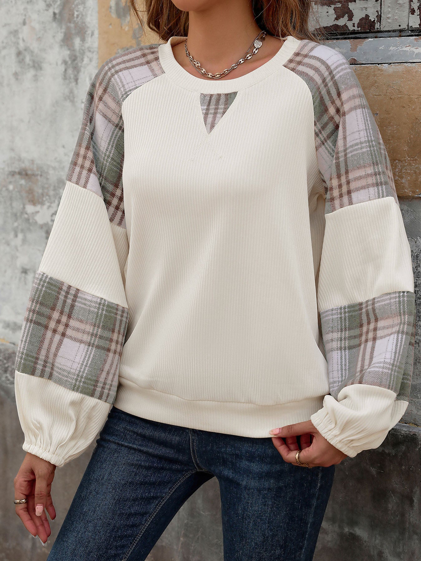 Perfee Long Sleeve Sweatshirt