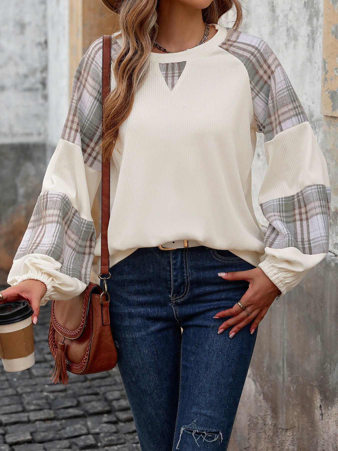 Perfee Long Sleeve Sweatshirt