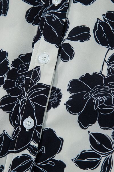 Floral Puff Sleeve Shirt