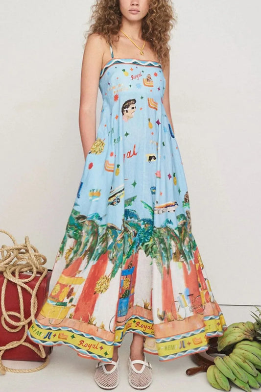 Maxi Dress with Pockets